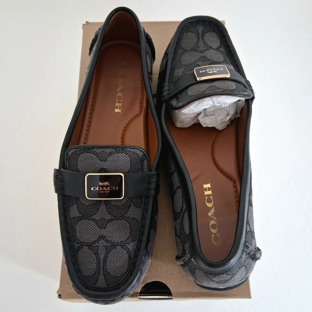 SOLD! Coach Black Loafers for Women - Picture 1 of 8